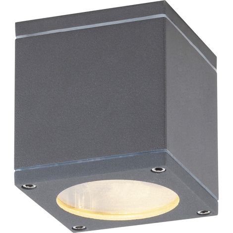 Spot soffitto esterno quadrato GU10 Akron antracite Rabalux (1/3)