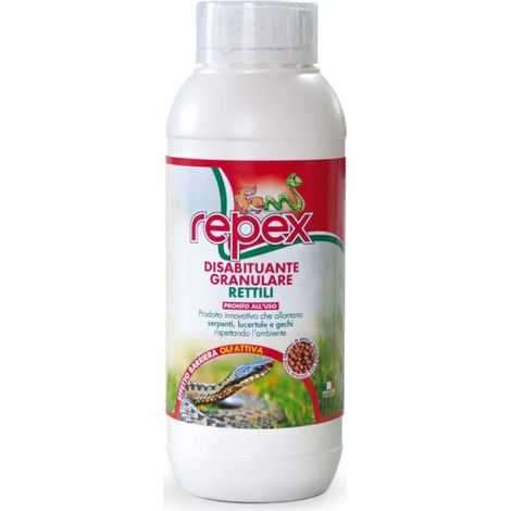 Repex Disabituante Granulare per Rettili - 1L - Soluzione Naturale