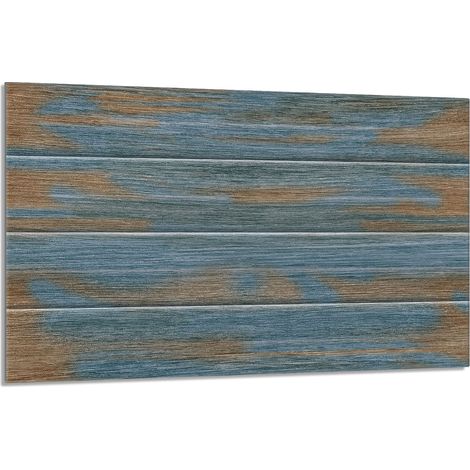 Glas Herdschutzplatte 80x52 Holz