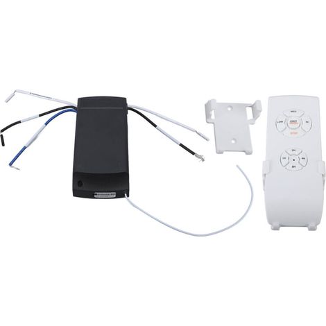 Kit telecomando universale per ventilatore a soffitto, kit telecomando wireless per ventilatore a soffitto, versione inglese 85-240V-Crezuo