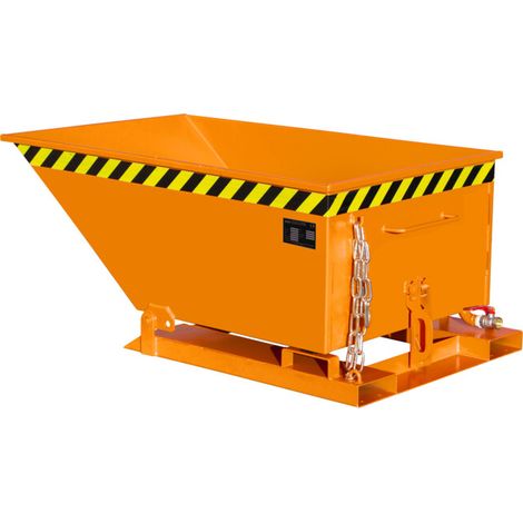 Bauer Südlohn bac à copeaux SKN 400, peint, jaune orangé (1/5)