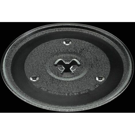 Plato giratorio para microondas, compatible con los modelos Hamilton Beach 252100500497, HB-P90D23, HB-P90D23A, HBP90D23, Emerson P23 y Magic Chef MCM990ST. (1/4)