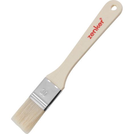 Zenker Backpinsel Fair 30 cm mit Holzgriff Küchenpinsel Küchenhelfer Backzubehör