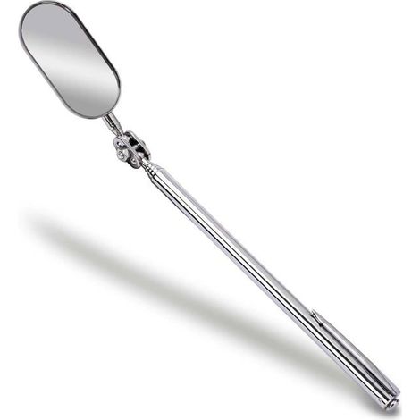 Miroirs d'inspection télescopiques, utilisés pour l'inspection des véhicules et des petites pièces (8 à 24 pouces). (1/5)