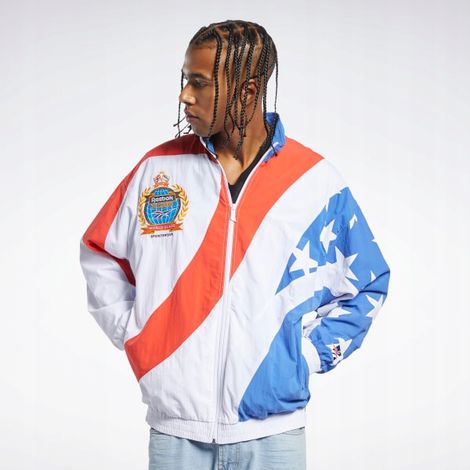Reebok Herrenjacke mit mehrfarbigem Logo M 3Z3E3 M 33 HINTERGRÜNDE (1/5)