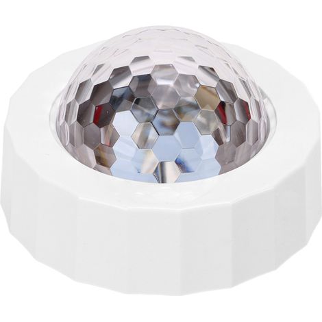 Projecteur de plafond USB avec dôme à activation sonore, 3 couleurs d'éclairage, décoration intérieure universelle pour la maison et la voiture. (1/5)