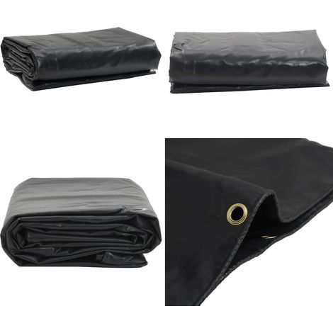 Abdeckplane Anthrazit 2,5x4,5 m 600 g/m² - Abdeckplane - Planen - Wasserdichte Plane - Wetterfeste Plane - Campingplane - Home & Living (1/5)