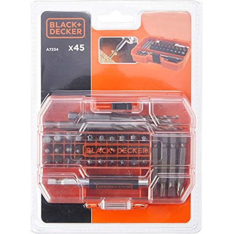 Black+decker valigetta attrezzi set 45 pezzi (1/4)