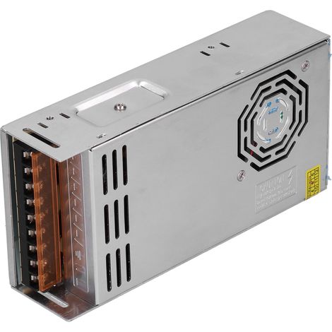 Alimentation à découpage régulée YY‑400‑12, transformateur AC 220V vers DC 12V 400W 33.4A, pour système de sécurité et caméras (1/5)