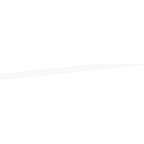 Repuesto de volantes para toldo Blanco 6 m Poliéster vidaXL (1/5)