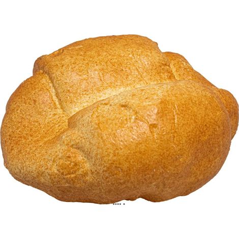 Miche de pain artificiel en Plastique soufflé L 170x145 mm (1/3)