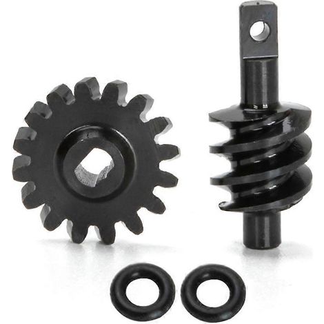 Für Axial SCX24 Stahl-Overdrive-Differential-Schneckenradsatz - 16 Zähne (1/4)