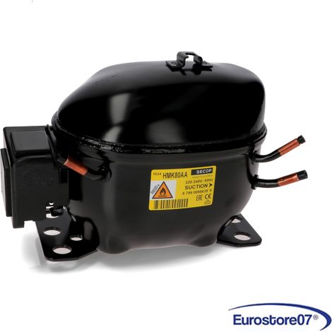 Compressore frigorifero / congelatore secop hmk80aa r600a lbp 8,10cc (1/3)