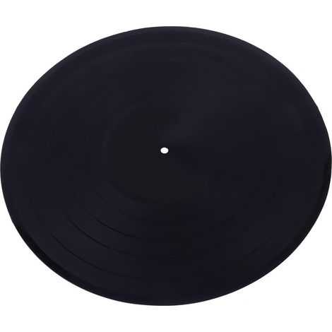 -Tasse en Silicone Vert Résistant la Chaleur de Disque Vinyle Rétro, Tapis de Table Simple et Élastique pour Décoration Vintage et Protection de Surface (1/5)