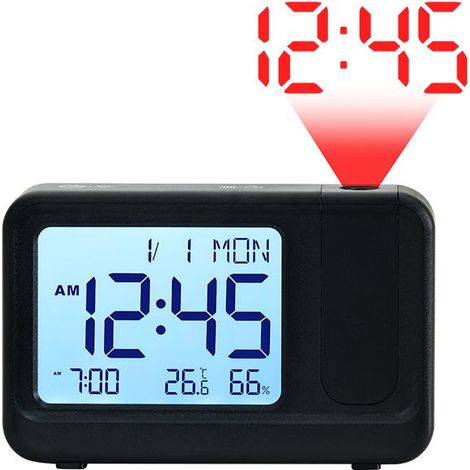 Multifonction projection réveil minimaliste LCD horloge électronique réveil réveil réveil réveil - 2311 (1/2)