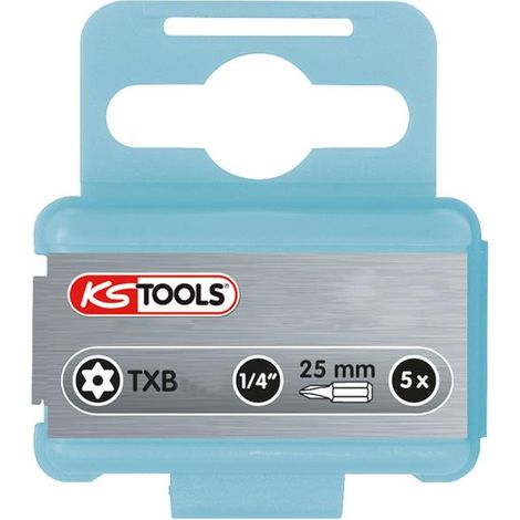KS Tools 1/4 EDELSTAHL Bit, 25 mm, TB20, 5er Pack (1/3)