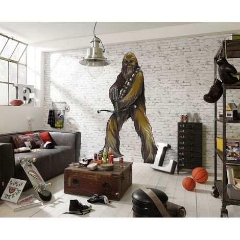 Komar Star Wars XXL Chewbacca 127 x 200 cm, Stickers pour les murs 12403 (1/4)
