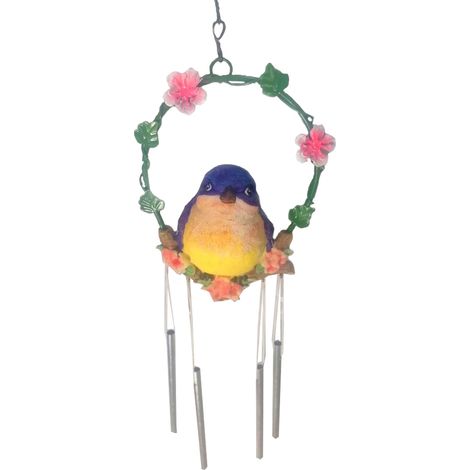 PROGARDEN timbre viento pajaro , Timbre viento pajaroMarca ProgardenIdeal para colgar cerca de puertas y vetanas para escuchar su agradabel sonidoFácil de instalar.