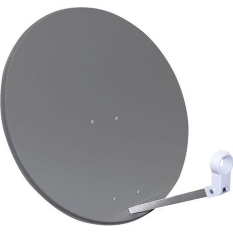 Antenne parabolique satellite - Megasat - 0500252 - 38.5 dBi - Utilisation extérieure - Gris