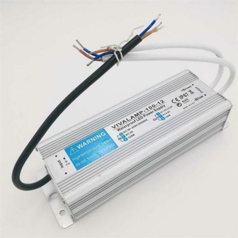 Trasformatore led 100w alimentatore led 12v dc per striscia e lampadine driver