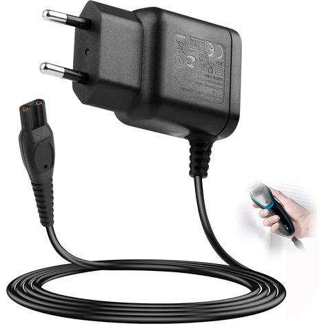 15V 0,36A 5,4W HQ8505 Rasierer-Ladegerät für Philips 5000, MG5750, MG7790, MG7770, BG5020, Rasierer-Adapter für die MG7720-Serie, BG5020 Barttrimmer mit 1 m Netzkabel