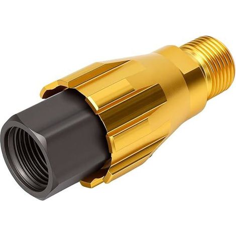 Raccord pivotant 360° pour pistolet de peinture airless - Filetage 7/8 pouce (1/4)