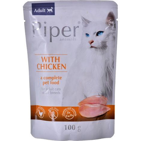 Piper gatto con Chickn 100 g (1/2)