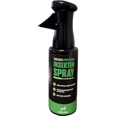 ShieldOn Insektenspray für Pferde mit Silent-Sprühkopf - 500 ml