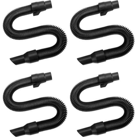 Quatre tuyaux d'aspirateur 14-37-0105 compatibles avec les modèles d'aspirateurs Milwaukee M18 0970-20, 0880-20 et 0780-20, adaptés aux ensembles de tuyaux d'aspirateurs eau et poussière 18V/28V. (1/5)