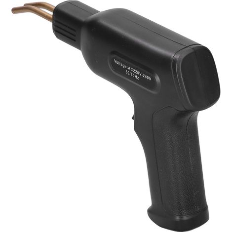 Kit de soudure plastique portable avec agrafeuse thermique, outil de réparation à chaud pour maison et jardin, noir, prise UE 220-240V (1/5)