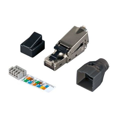 EFB RJ45 STECKER STP, CAT.6, FELDKONFEKTIONIERBAR