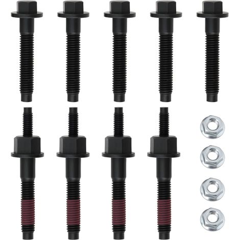 Kit de 13 Boulons pour Tuyau D'échappement de Voiture 03309 06509863AA 6505316AA 6507746AA Compatible avec Compatible avec (1/5)