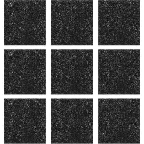 Lot de 15 coussinets de rechange pour filtres à charbon pour bacs et bacs à litière pour chats-10.5X11.5X0.5CM-Black (1/4)