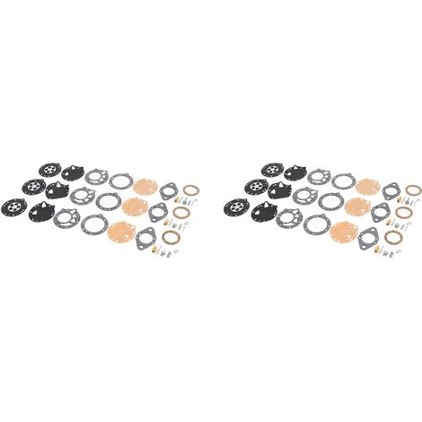 Kit de réparation/reconstruction de carburateur (6 pièces) pour tronçonneuses Stihl 08S, 08SE, 08SEQ, 070, 090, TS350, TS360 et Tillotson RK-114HL (1/5)