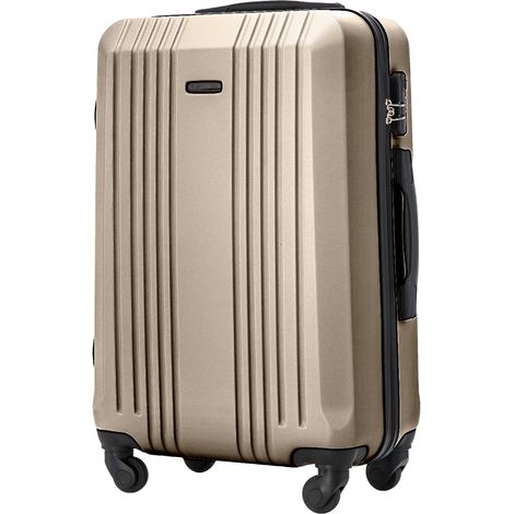 Maleta mediana KESTREL Champagne de 24" con alas