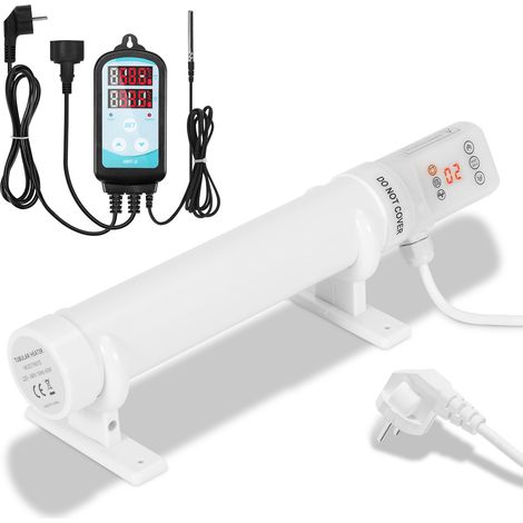 Wolketon Rohrheizung 60W für Gewächshaus, Heizrohr 34 cm mit Timer und Überhitzungsschutz (1/5)