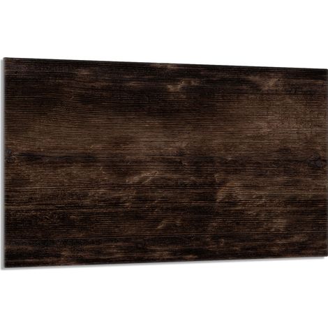 Glas Herdschutzplatte 80x52 Holz (1/5)