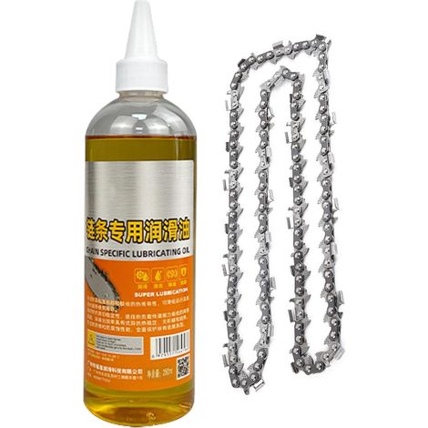 Huile pour tronçonneuse 250 ml, lubrifiant haute performance  Protection antirouille et entretien pour Protection des Machines de Garage, Entretien, Prévention de la Rouille, Atelier (1/5)