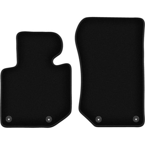 Alfombrillas delanteras de terciopelo BASIC para: BMW 3 E36 compacto, coupé, sedán, familiar, touring (1991-2000) (1/5)
