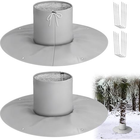 2 Pièces Protection Palmier Hiver - Housse D'hivernage pour Palmier - Protection Contre Le Froid,Plantes jusqu'à 35 cm de diamètre, Ø 100 cm (1/5)