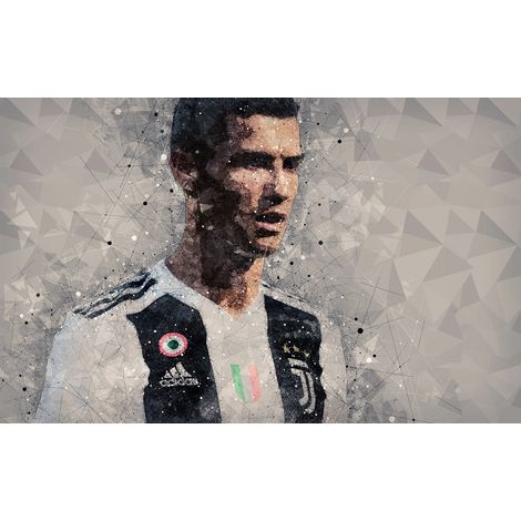 Papier peint panoramique Football - Joueur de Foot - 130 cm x 81 cm (1/2)