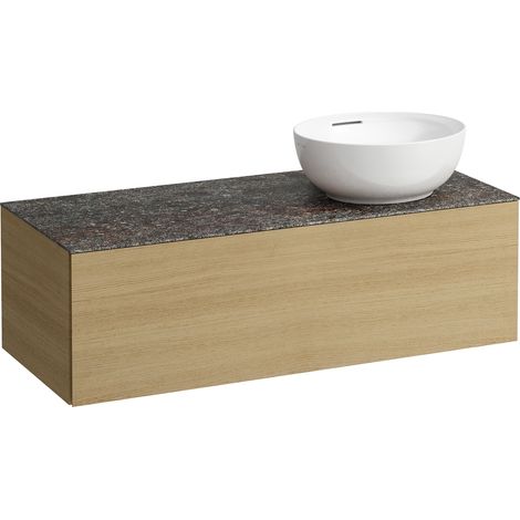 LAUFEN Il Bagno Alessi Élément à tiroirs, 1 trou pour robinet,