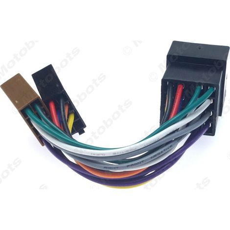 Compatible avec les Volkswagen Polo, Passat, Jetta et Santana : câble de sortie CD ISO, connecteur mâle et femelle sans perte. (1/4)