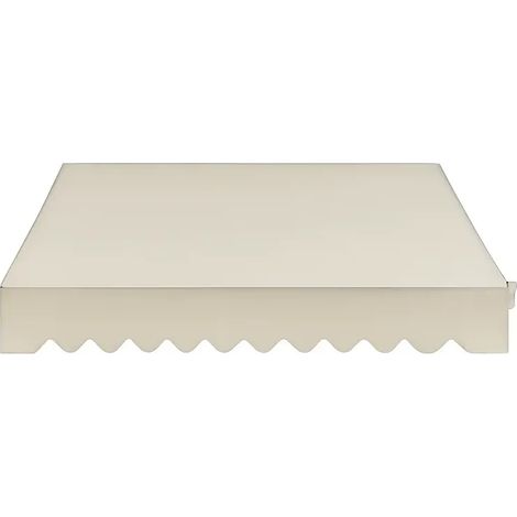 Tenda da Sole a Caduta 100x245 cm Balcone Alluminio Poliestere Tortora (1/2)