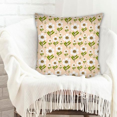 Housse de coussin carrée standard 45x45cm doux pour canapé chambre à coucher salon décoration de la saint-valentin (1/5)