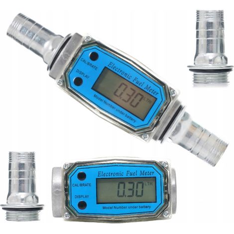 Medidor de flujo de turbina digital, contador de flujo de combustible y sensor
