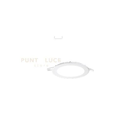 WOMB CIRCLE FARETTO LED BIANCO DA INCASSO 12W 4000K 970LM IP20 D.17CM