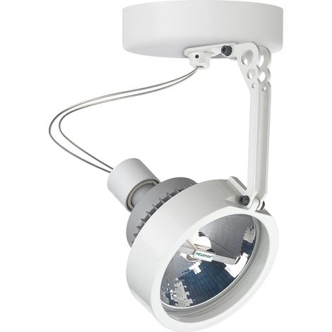 Proyector superficie tilt HAITI GU10 15W Blanco