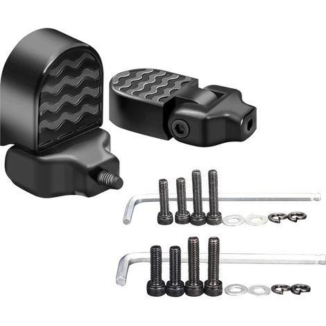 Foldable Aluminum Alloy Bicycle Rear Footrest (1/4)