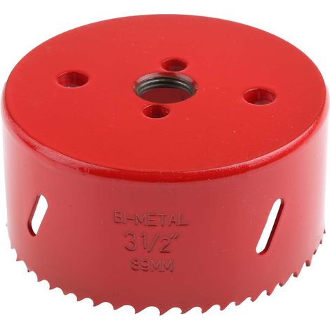 Scie cloche RS PRO HSS 89mm, profondeur de coupe 32mm ( Prix pour 1 ) (1/2)